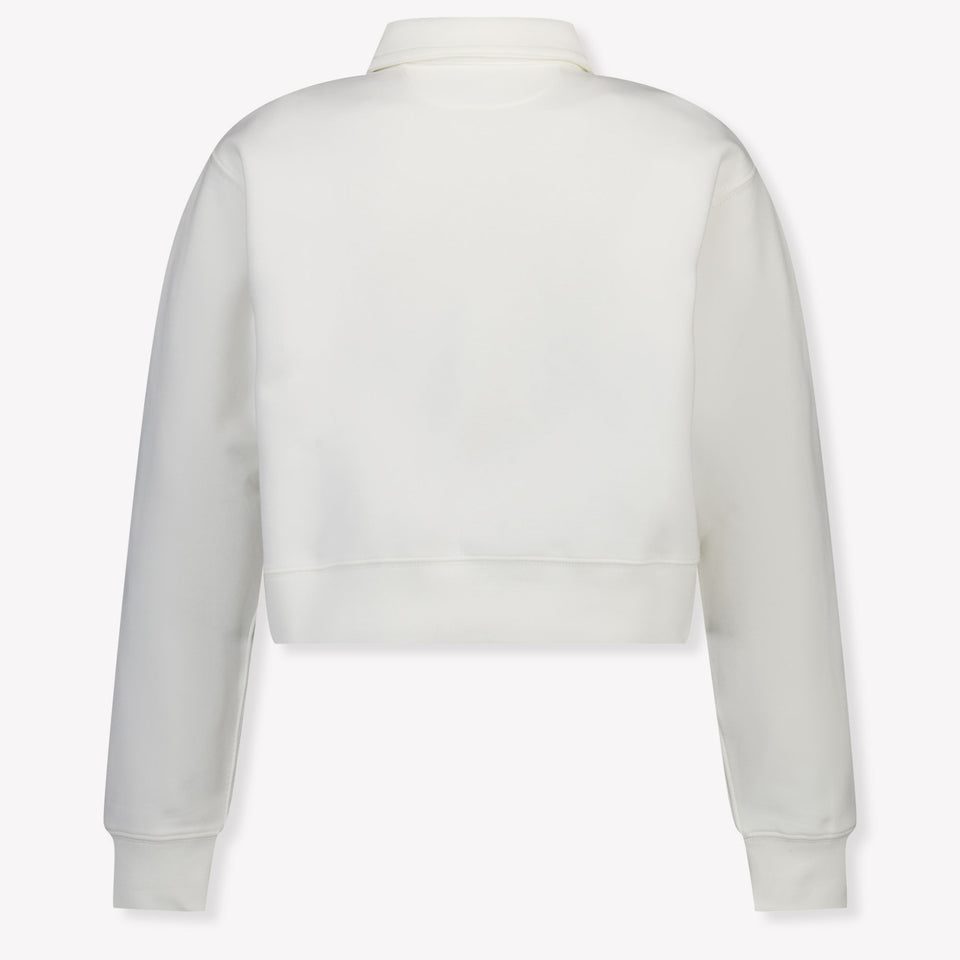 Ralph Lauren Kids Girls Sweater In White