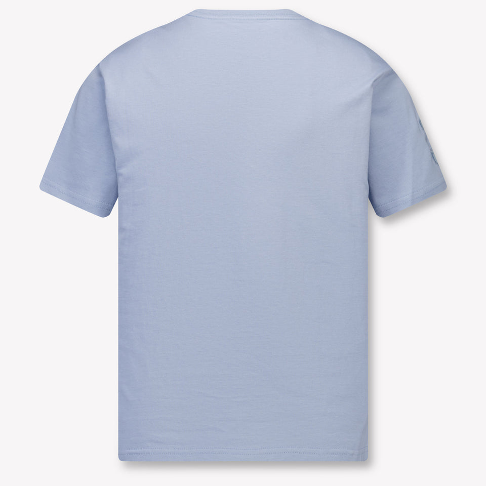 Ralph Lauren Kids Boys T-Shirt In Light Blue
