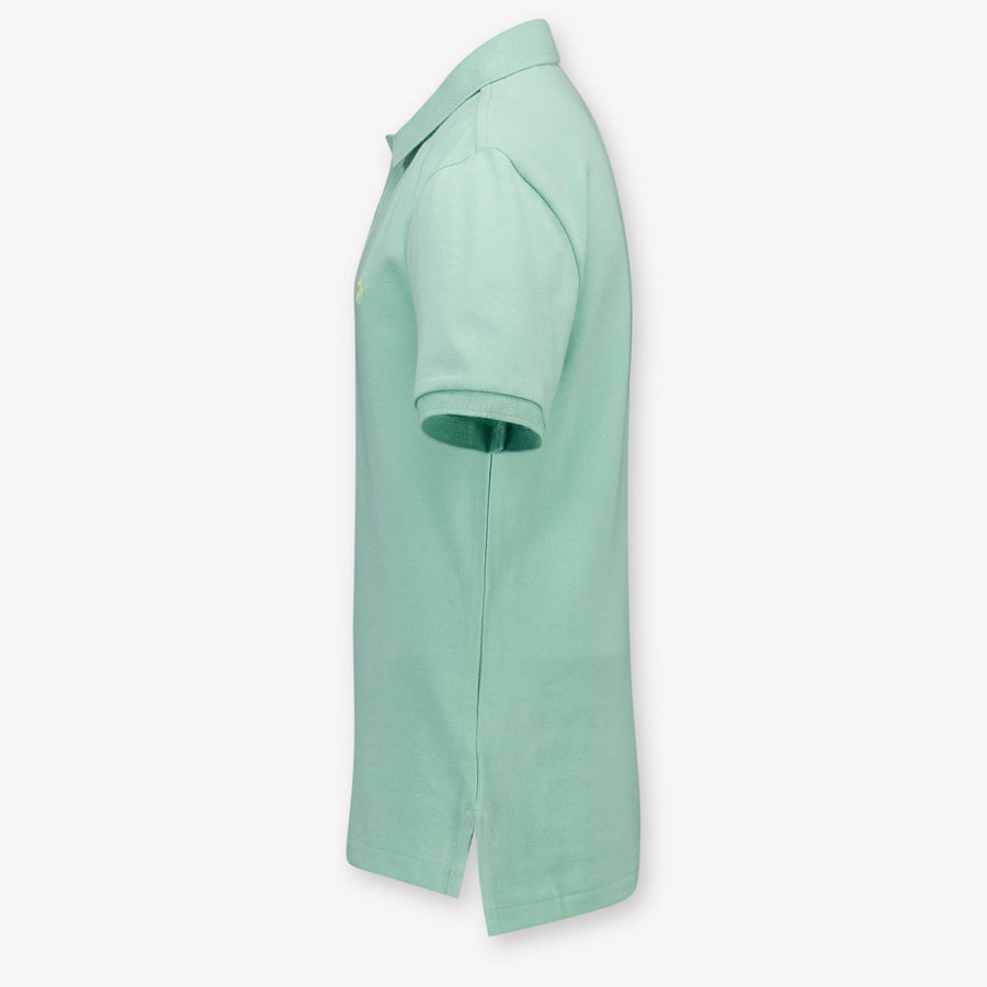 Ralph Lauren Kids Boys Polo In Light Green