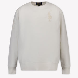 Ralph Lauren Kinder Jongens Trui In Wit