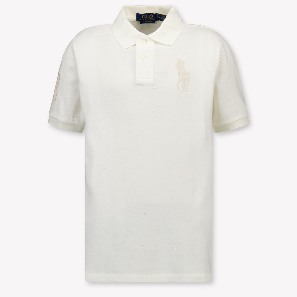 Ralph Lauren Kinder Jongens Polo In Wit