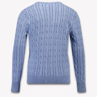 Ralph Lauren Kids Boys Sweater In Light Blue