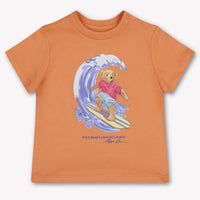Ralph Lauren Baby Jongens T-Shirt In Zalm
