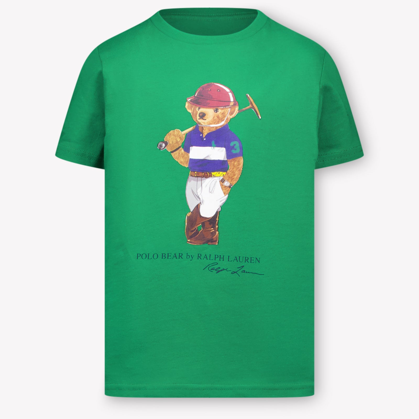Ralph Lauren Kinder Jongens T-Shirt In Groen