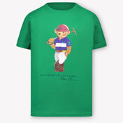 Ralph Lauren Kids Boys T-Shirt In Green