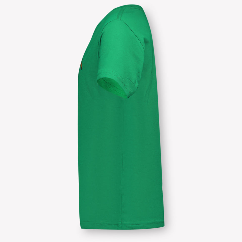 Ralph Lauren Kids Boys T-Shirt In Green