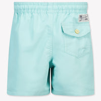 Ralph Lauren Kinder Jongens Zwemkleding In Turquoise