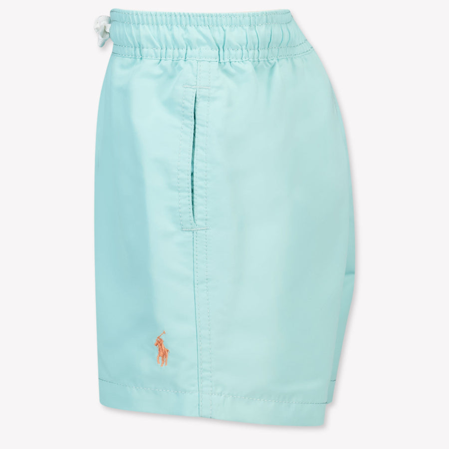 Ralph Lauren Kinder Jongens Zwemkleding In Turquoise