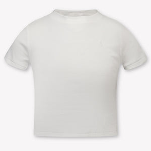 Ralph Lauren Kinder Meisjes T-Shirt In Wit