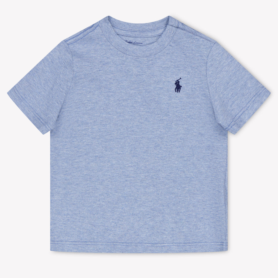 Ralph Lauren Baby Boys T-Shirt In Light Blue
