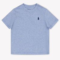 Ralph Lauren Baby Jongens T-Shirt In Licht Blauw