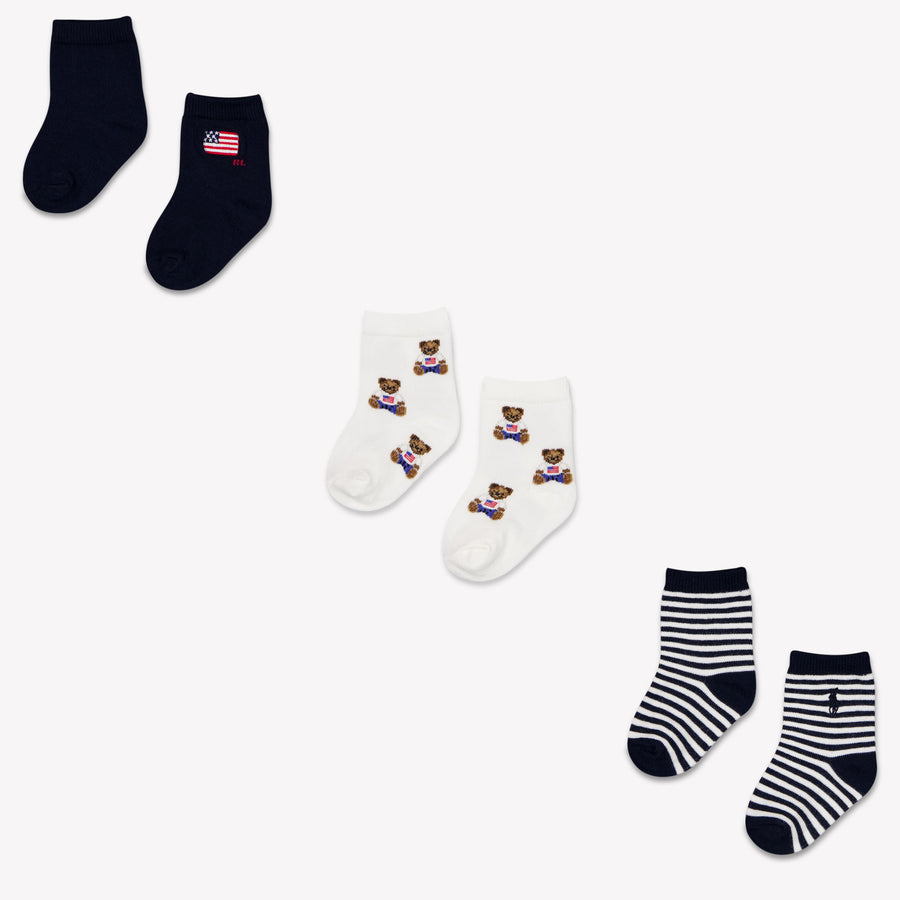Ralph Lauren Baby Boys Sock in Navy