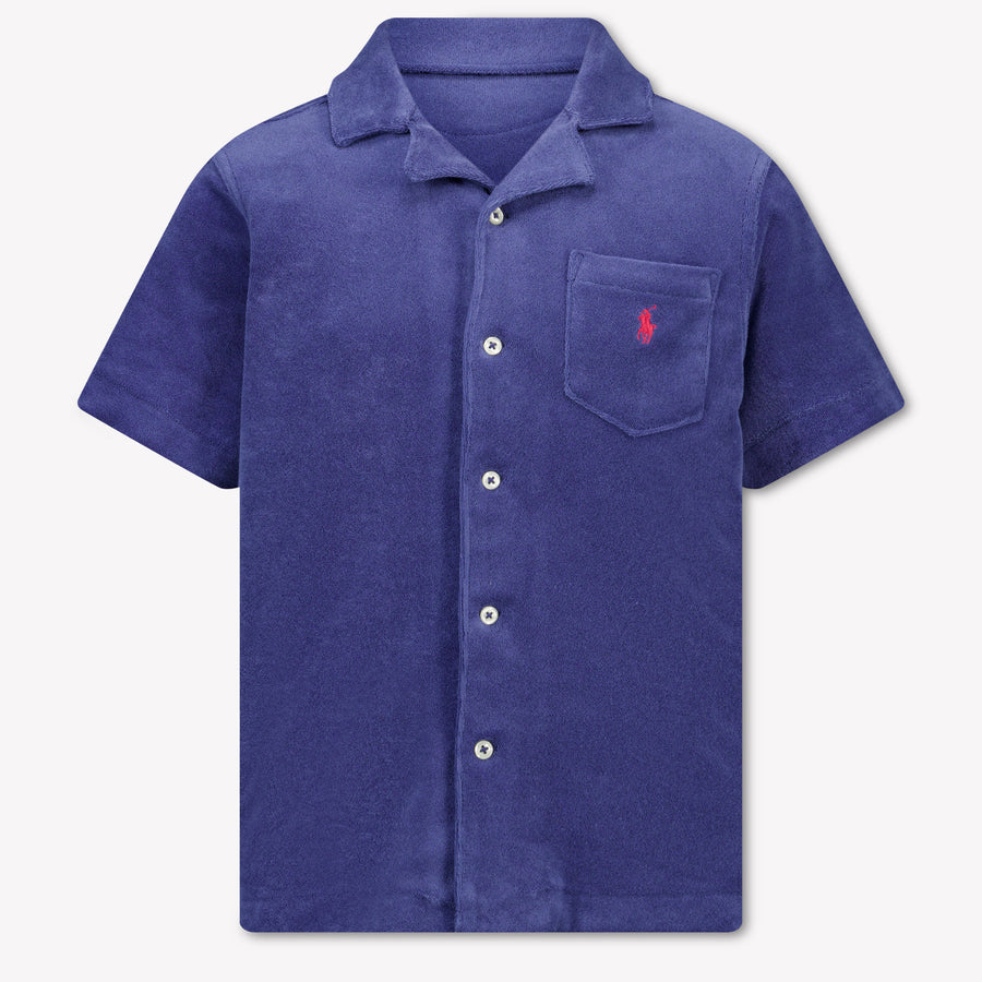 Ralph Lauren Kinder Jongens Blouse In Navy