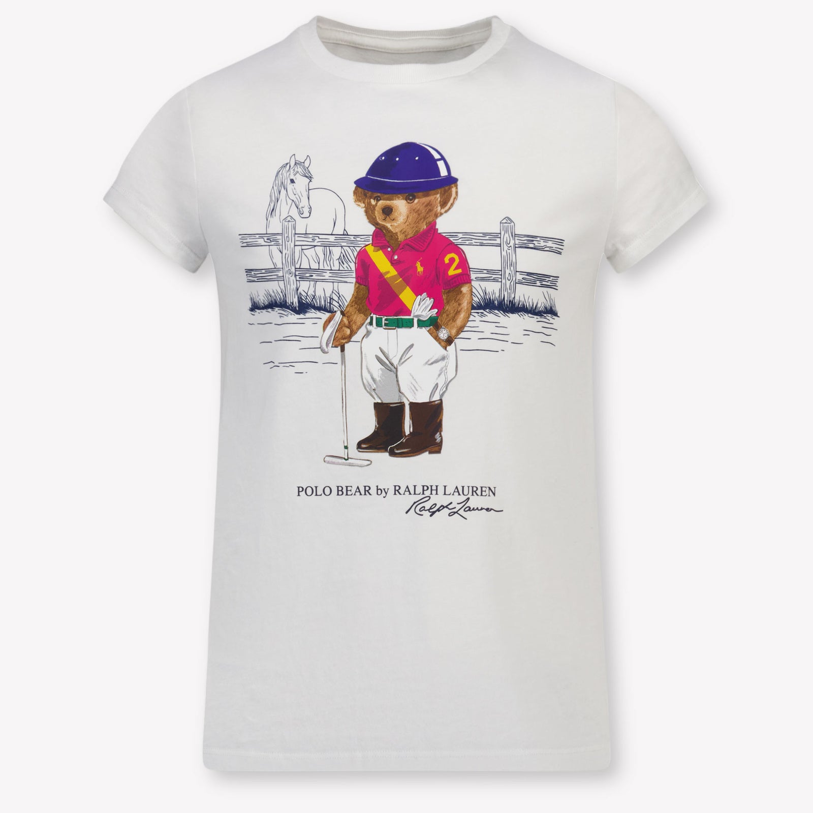 Ralph Lauren Kids Boys T-Shirt In White