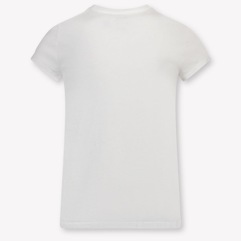 Ralph Lauren Kinder Jongens T-Shirt In Wit