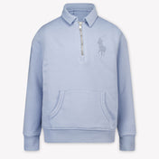 Ralph Lauren Kinder Jongens Trui In Licht Blauw