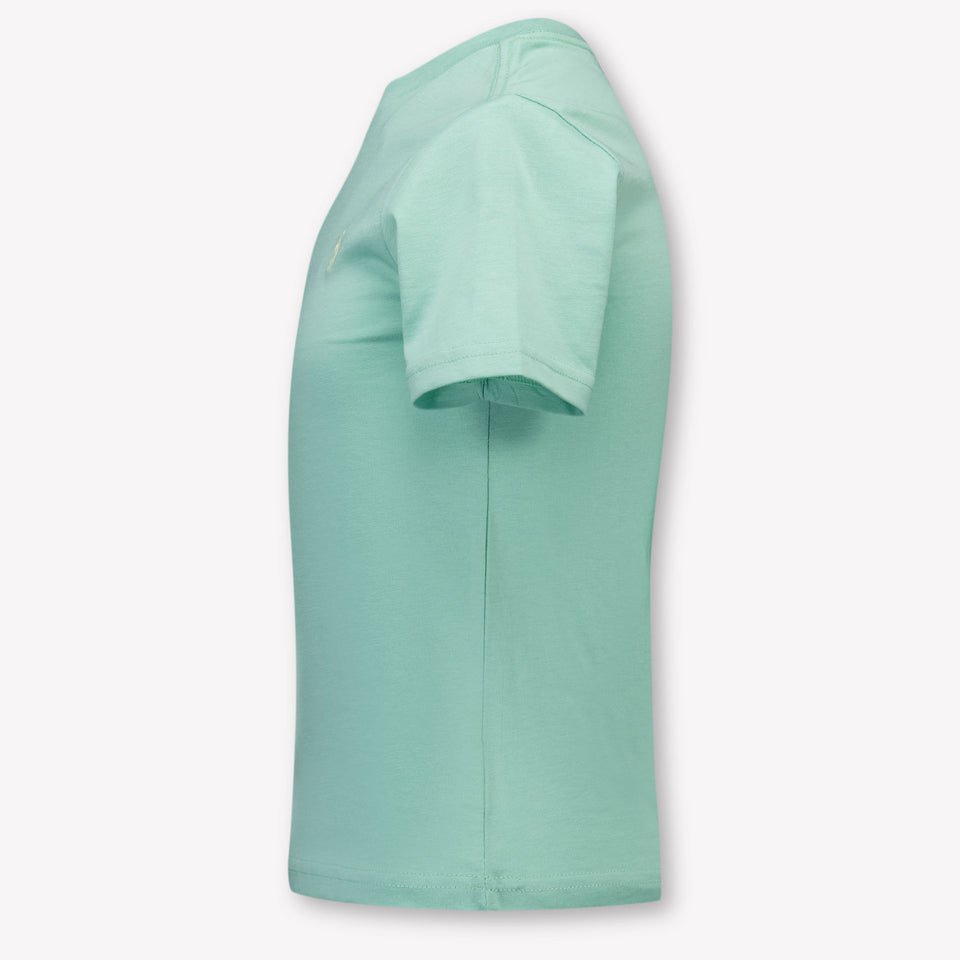 Ralph Lauren Kids Boys T-Shirt In Light Green