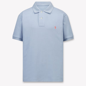 Ralph Lauren Kids Boys Polo In Light Blue