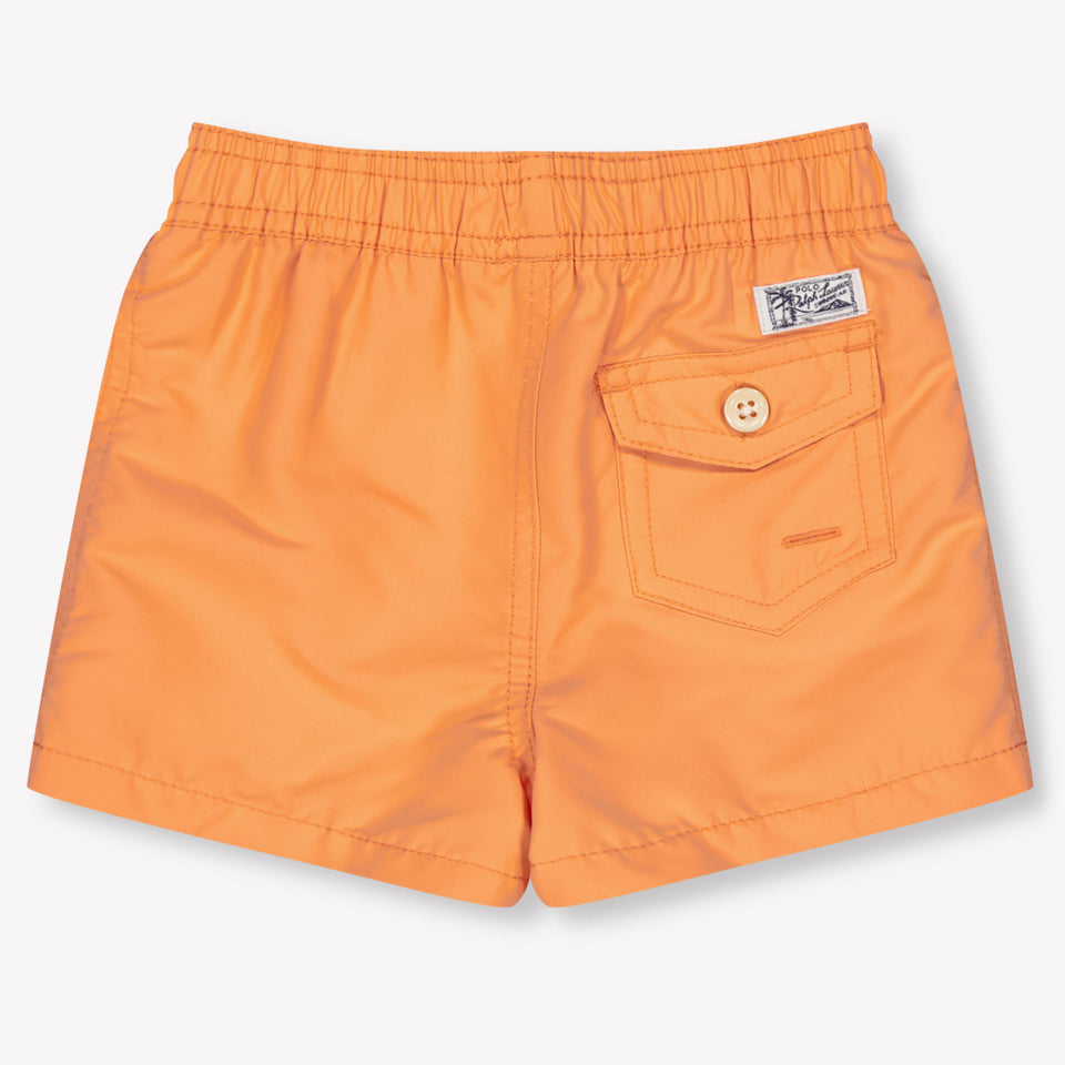 Ralph Lauren Baby Boys Swimwear In Salmon