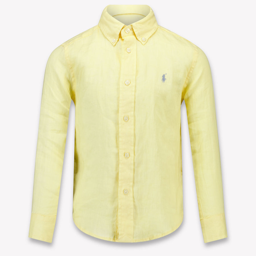 Ralph Lauren Kinder Jongens Blouse In Geel