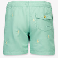 Ralph Lauren Kinder Jongens Zwemkleding In Licht Groen