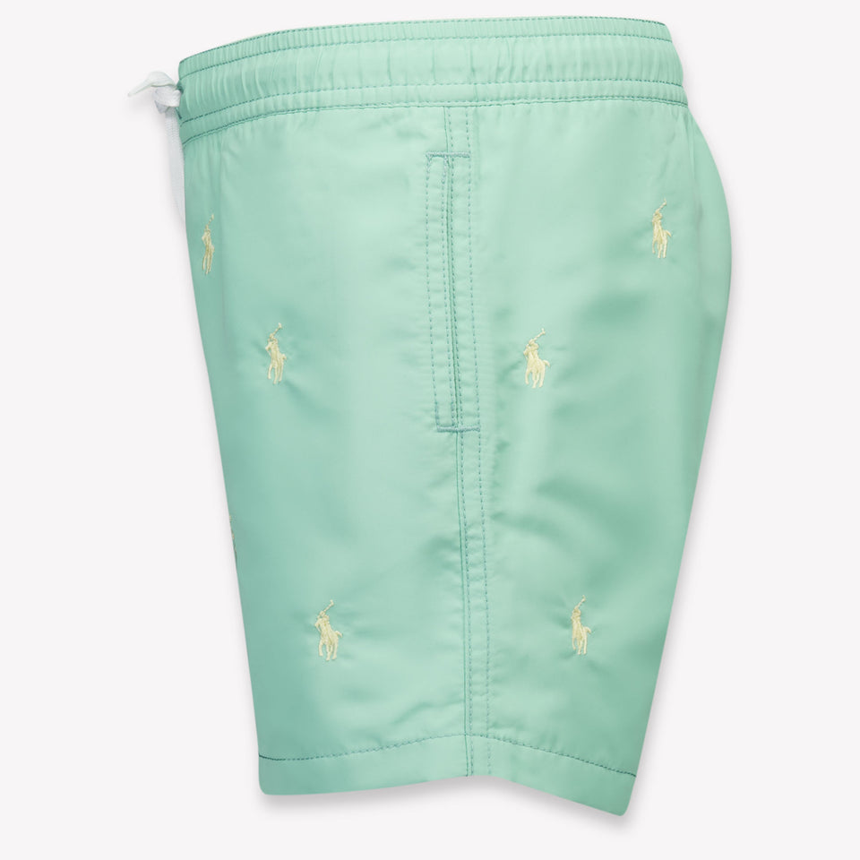 Ralph Lauren Kinder Jongens Zwemkleding In Licht Groen