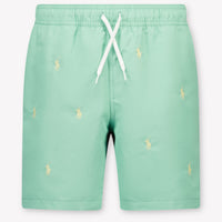Ralph Lauren Kinder Jongens Zwemkleding In Licht Groen