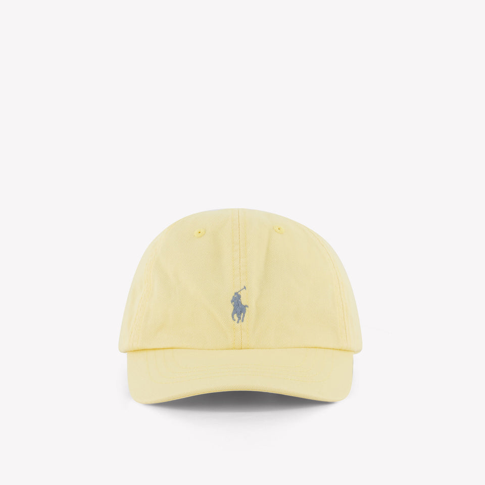 Ralph Lauren Kids Boys Cap In Yellow