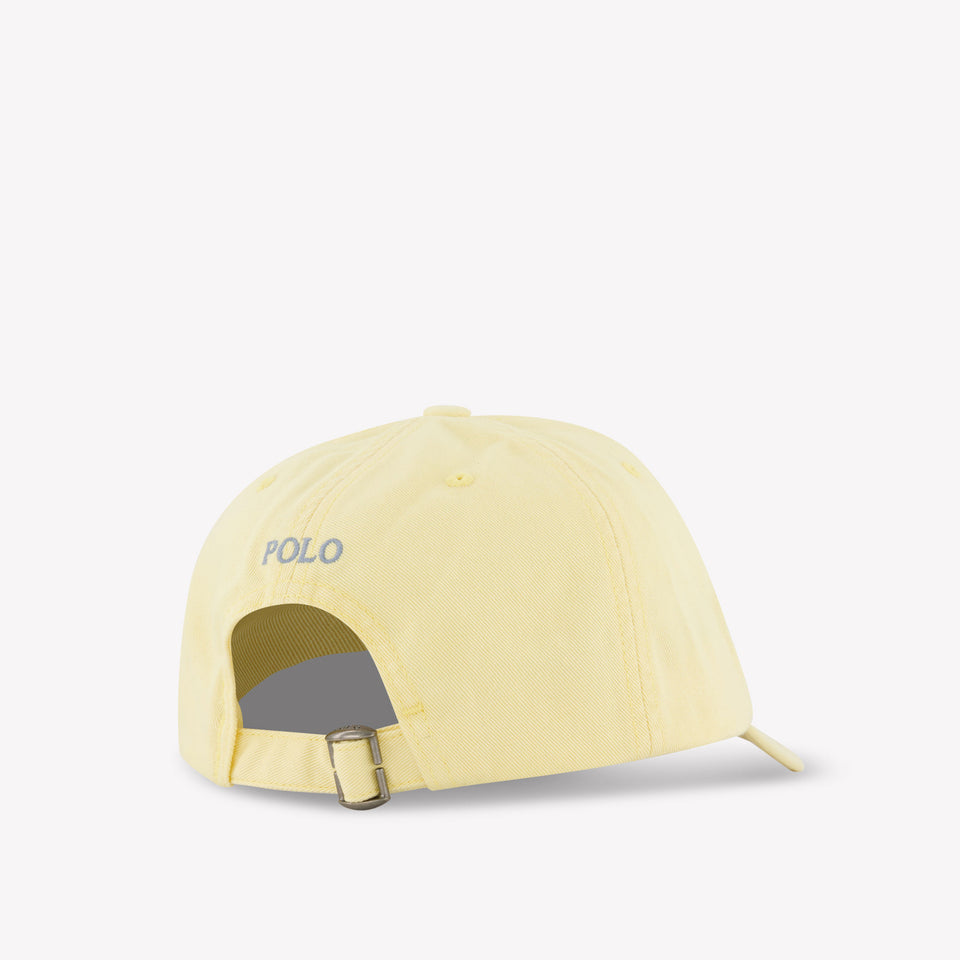 Ralph Lauren Kids Boys Cap In Yellow