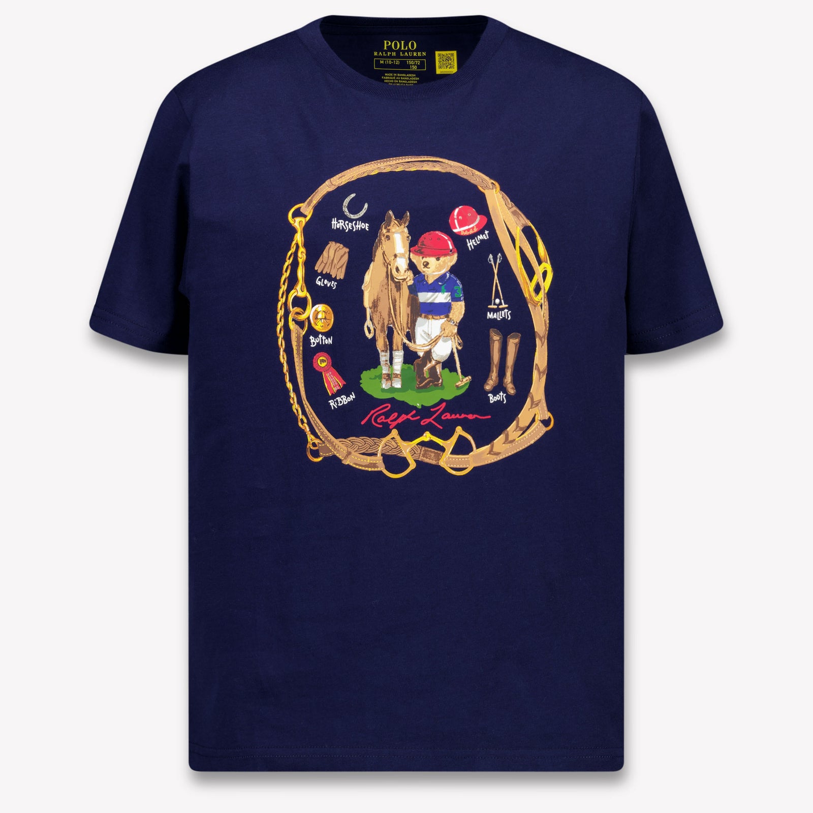 Ralph Lauren Kids Boys T-Shirt In Navy