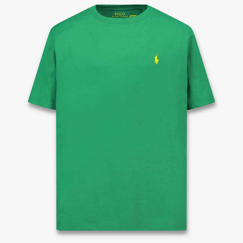 Ralph Lauren Kinder Jongens T-Shirt In Groen