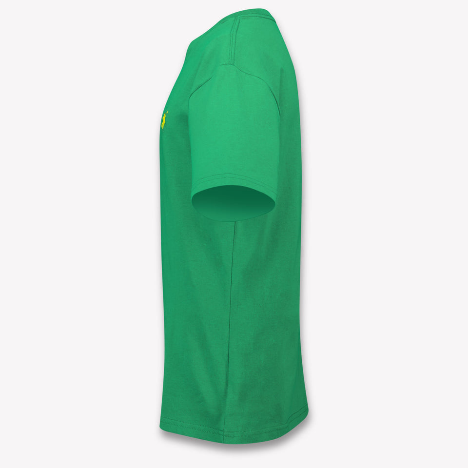 Ralph Lauren Kinder Jongens T-Shirt In Groen