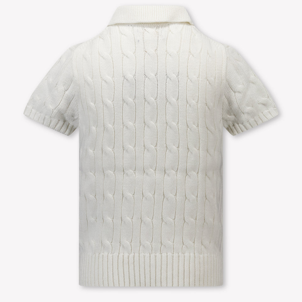 Ralph Lauren Kinder Jongens Polo In Wit
