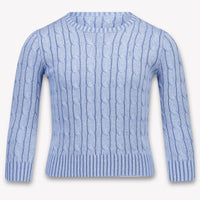 Ralph Lauren Kinder Jongens Trui In Licht Blauw