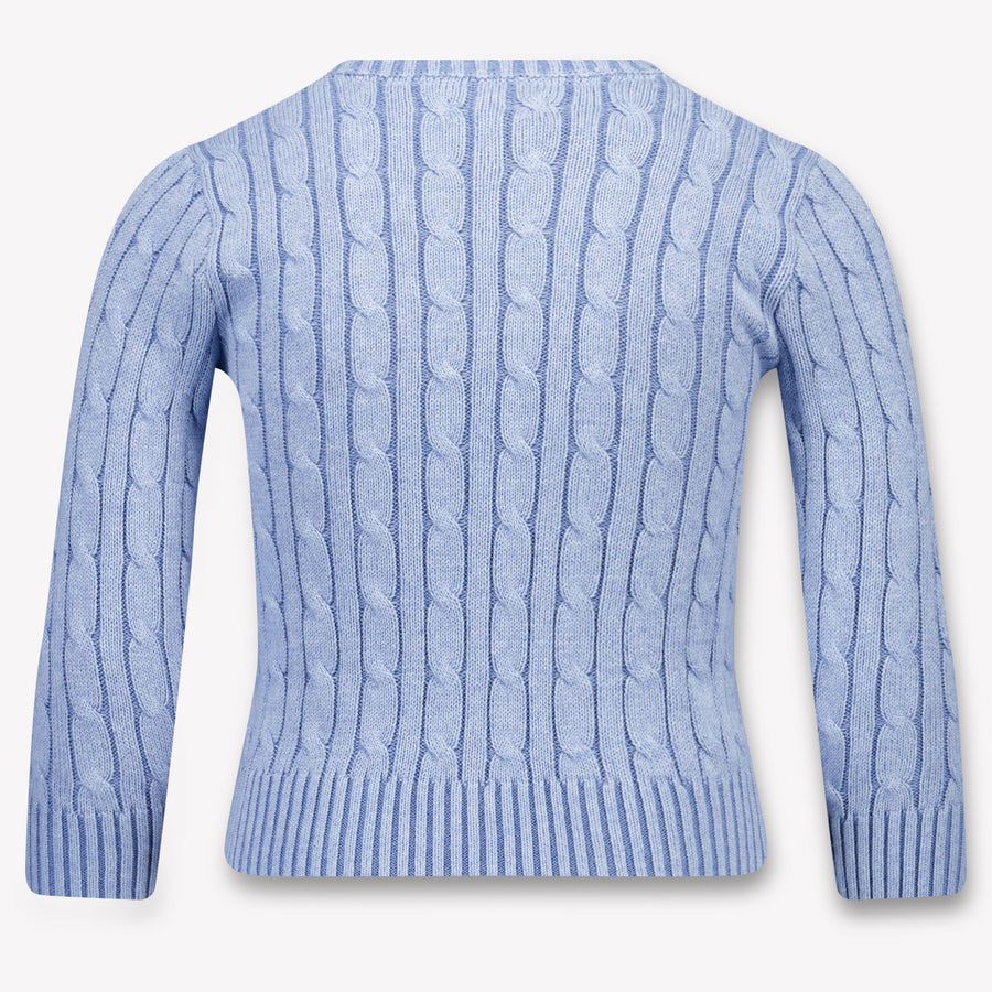 Ralph Lauren Kinder Jongens Trui In Licht Blauw
