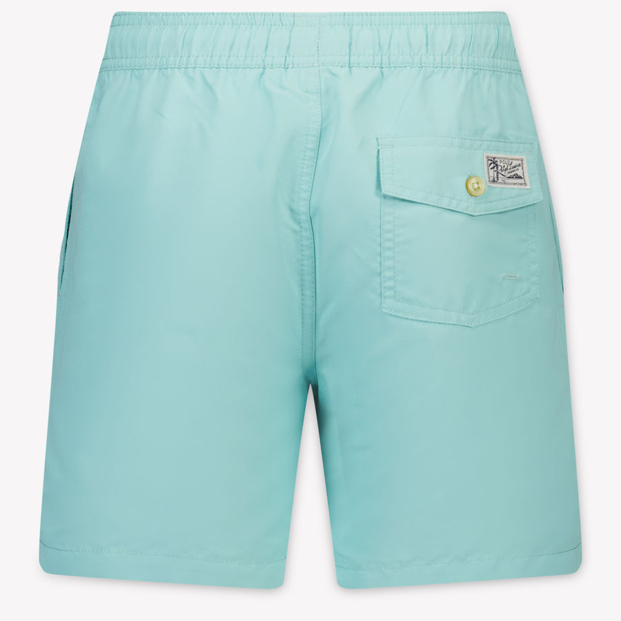 Ralph Lauren Kinder Jongens Zwemkleding In Turquoise