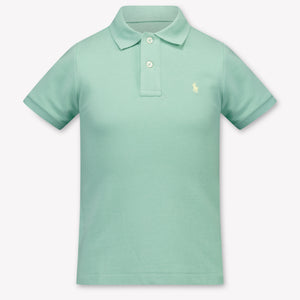 Ralph Lauren Kinder Jongens Polo In Licht Groen
