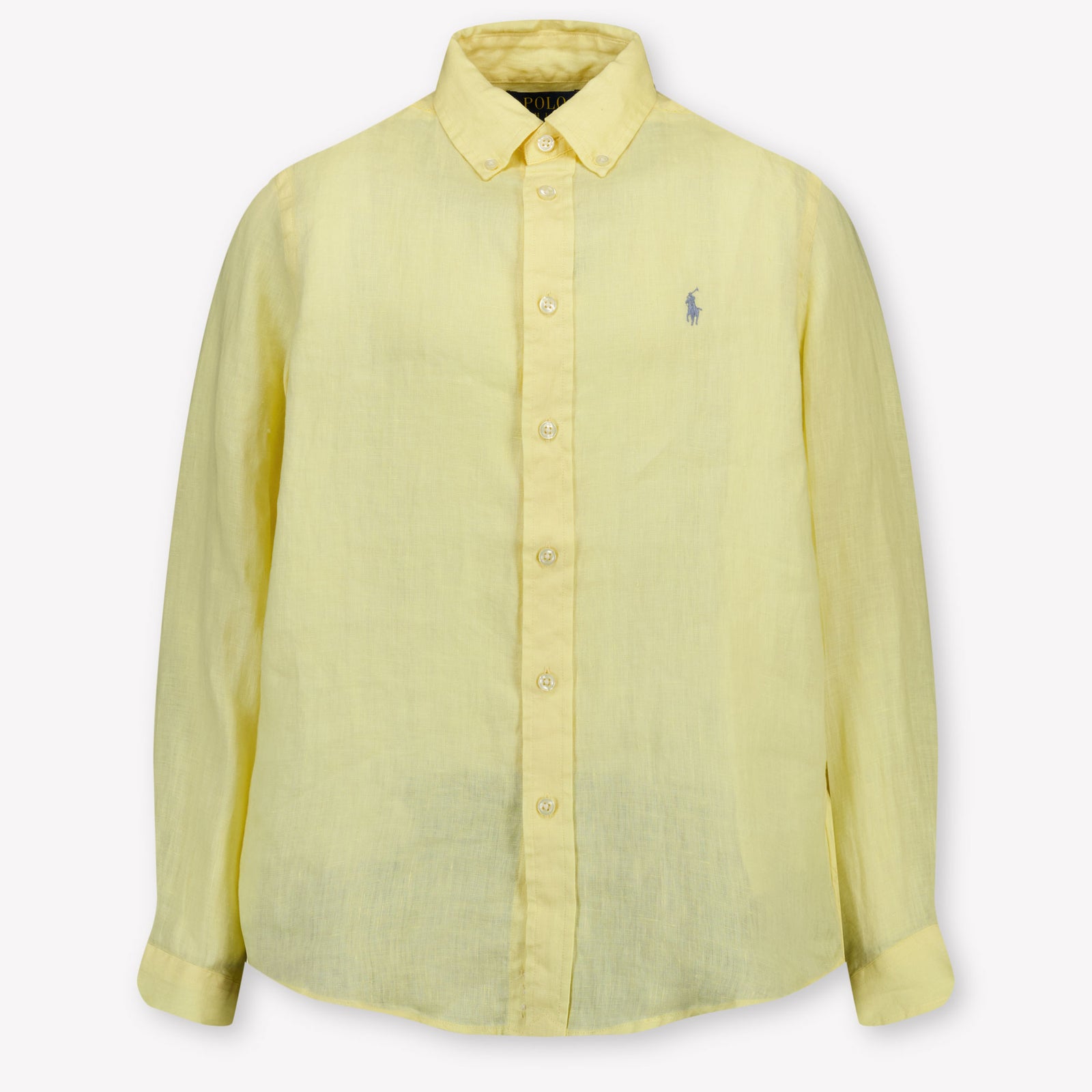 Ralph Lauren Kids Boys Blouse In Yellow