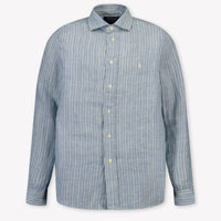 Ralph Lauren Kinder Jongens Blouse In Licht Blauw