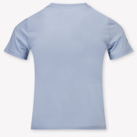 Ralph Lauren Kinder Jongens T-Shirt In Licht Blauw