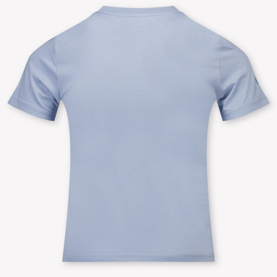 Ralph Lauren Kinder Jongens T-Shirt In Licht Blauw