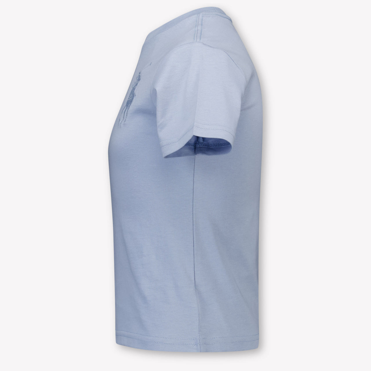 Ralph Lauren Kinder Jongens T-Shirt In Licht Blauw