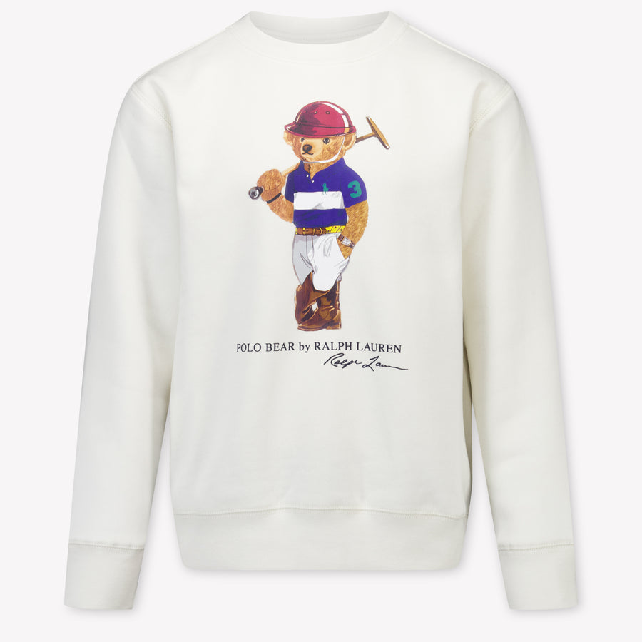 Ralph Lauren Kinder Jongens Trui In Wit