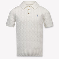 Ralph Lauren Kinder Jongens Polo In Wit