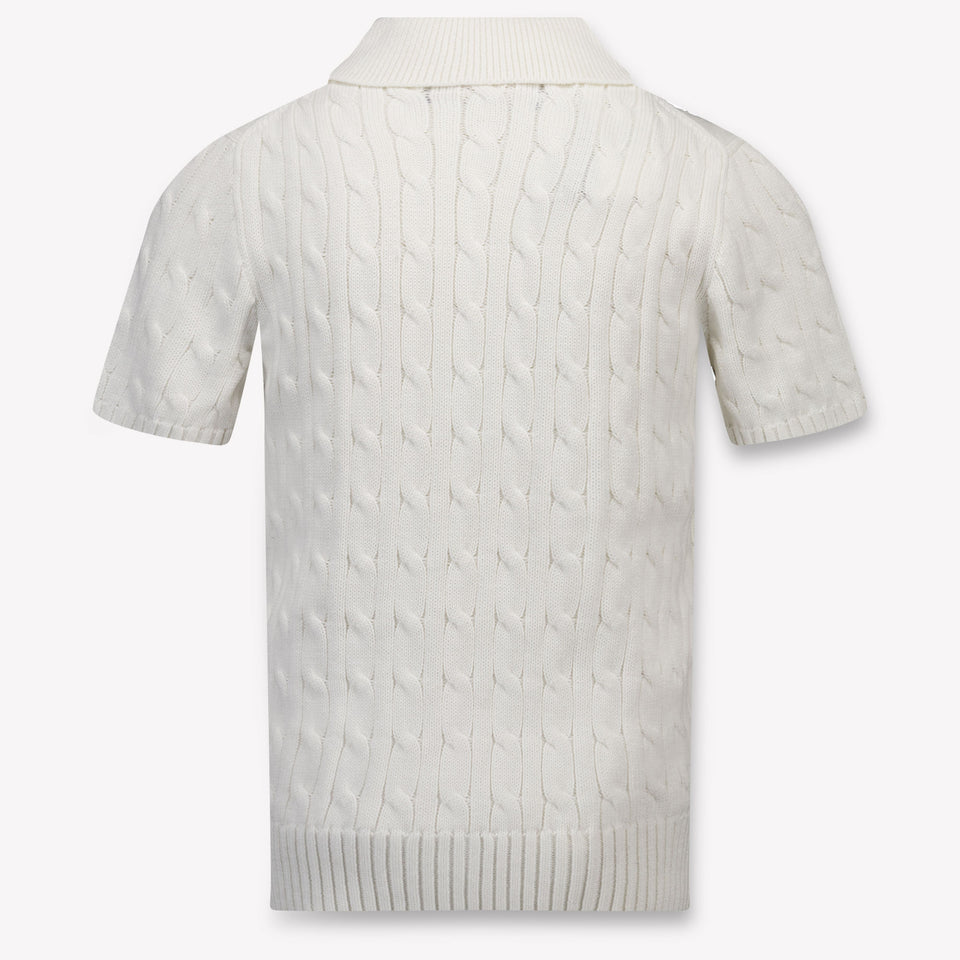 Ralph Lauren Kinder Jongens Polo In Wit