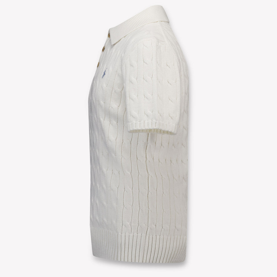 Ralph Lauren Kinder Jongens Polo In Wit