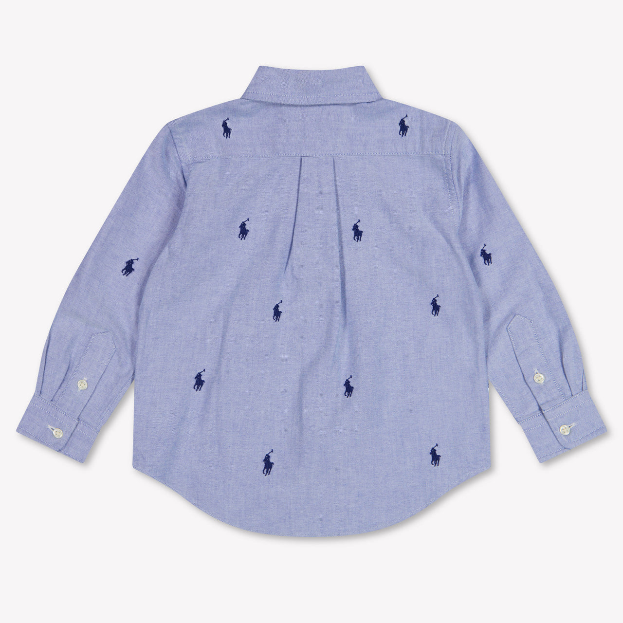 Ralph Lauren Kinder Jongens Blouse In Licht Blauw