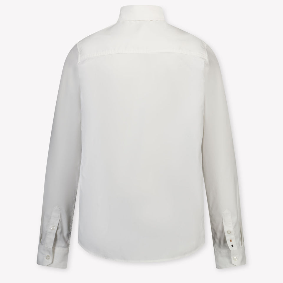 Boss Kids Boys Blouse In White