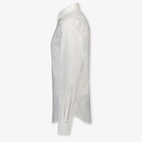 Boss Kinder Jongens Blouse In Wit