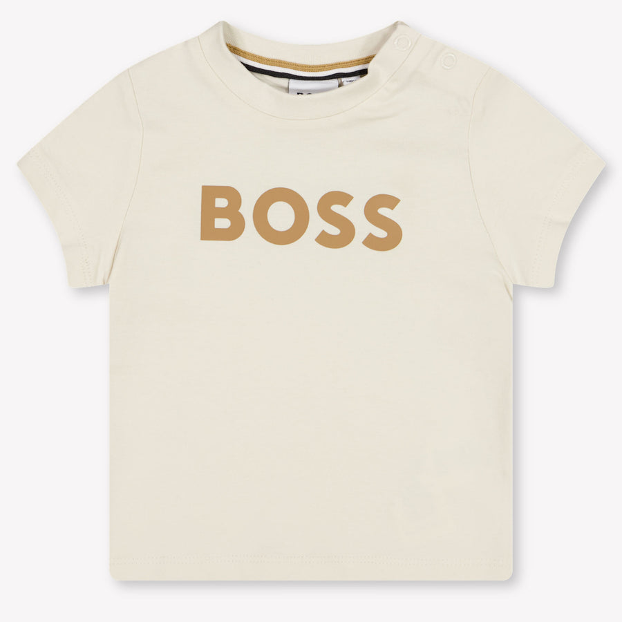 Boss Baby Jongens T-Shirt In Beige